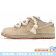耐克（NIKE）【定制】DunkSB 幽夜魅影复古防滑耐磨低帮板鞋男女同款黑蓝 咖啡色 36.5