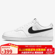 耐克（NIKE）男子运动休闲鞋COURT VISION运动鞋DH2987-101 白黑 44 