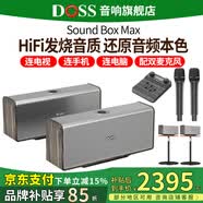 德仕音响魔砖hifi发烧级柏林之声蓝牙音箱重低音炮发烧级家庭影院便携家用户外桌面音响 【K歌套装】鸡翅木两台+支架