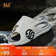 361°运动拖鞋男AG夏季篮球厚底沙滩休闲外穿凉拖鞋子男672126702F-7