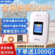 格行随身wifi6官方正品免插卡移动无线网络随身wifi路由器cpe三网通便携式车载移动wifi无线流量2025款 京仓速发-【充值套餐也可退】顶配WiFi6+一千G