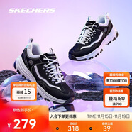 斯凯奇奥利奥|女鞋秋冬季黑白老爹鞋复古熊猫鞋透气增高运动鞋88888250