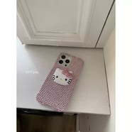 何健弓PX.OBJS随时随地爱上可爱猫猫Tins风小众博主适用于iphone17promax/16苹果11/12/13/14/15手机壳保 爱T一万遍告别掉钻烦恼 iPhone17ProMax