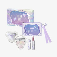 安娜苏（Anna sui）25圣诞限定身体护理套装 彩妆套装 面部多用膏5.5g 眼影高光盘01+唇膏400套装