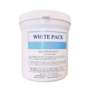 HABA日本进口WHITE PACK磨皮净白面膜体膜全身用去黄提亮涂抹式护理 磨皮面膜提亮肤色 500g