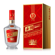 五粮液金珀浓香型白酒 喜酒 宴请 送礼 中外名酒 52度 500mL 1瓶 金珀单瓶装