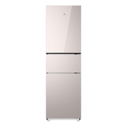 海尔（Haier）三门冰箱215升218升217升220升L节能省电小户型宿舍租房用中门软冷冻冷冻冷藏两用单开门电冰箱 风冷 二级能效 BCD-220WGHC3E9Y1