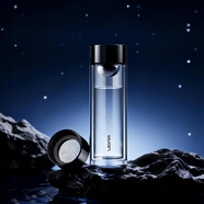 雷德夫（LEIDFOR）G4 幻影黑纯净版320ml 双层玻璃杯 男女士便携泡茶喝水杯子