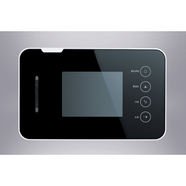 安居宝AJB-FJ11CC7寸触摸按键对讲门铃新款彩色可视网线插口别墅 AJB-FJ11AC29B