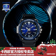 卡西欧（CASIO） 男表女表卡西欧手表男女情侣表学生时尚运动表太阳能双显电子表 MW-620H-2AVDF卡多鲁 新一代