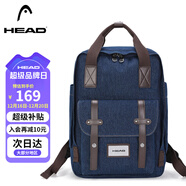 海德（HEAD）背包女大容量双肩包男15.6英寸笔记本电脑包旅行国家地理学生书包