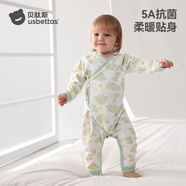 贝肽斯婴儿衣服春秋款连体衣长袖纯棉柔软新初生幼儿宝宝哈衣爬服