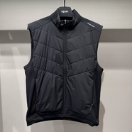 HONMA特价高尔夫男士轻薄马夹防泼水防风保暖舒适夹棉马甲外套 黑色 均码 XXL