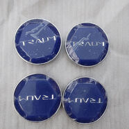 丽田君马S70美图3SEEK5轮毂盖车轮胎中心标志盖钢圈标轮胎小盖 20个