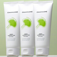 婵真第三代银杏泡沫洗面奶洁面乳女深层清洁毛孔温和洁面200g大容量 3支装（官方授权100%  多买更优惠）