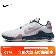 耐克（NIKE）男子篮球鞋AIR MAX IMPACT4运动鞋DM1124-102白紫44.5