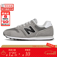 NEW BALANCE 新品男鞋女鞋时尚百搭运动跑步鞋 轻便复古透气休闲鞋 灰黑色ML373CG2 38