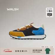 NormanWalsh【李晨/董洁同款】EMD绿宝石系列加厚休闲运动巴恩风复古慢跑鞋 黑/棕/黄/蓝/米(60/花朵) 随机发 37 偏小一码