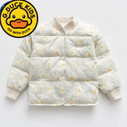 G.duck品牌儿童羽绒服内胆中小男童女童装宝宝冬内穿保暖婴幼儿2024新款 米白雏菊 110cm 90-105