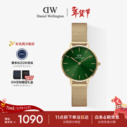 丹尼尔惠灵顿（DanielWellington）DW女士手表轻奢流金小众石英钢带欧美女款腕表生日新年礼物送女生