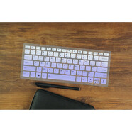 优本配 联想小新潮7000-13键盘膜13.3英寸笔记本屏幕保护贴膜 渐变紫色 小新Air Pro14、V530s-14