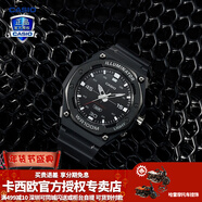 卡西欧（CASIO） 男表女表卡西欧手表男女情侣表学生时尚运动表太阳能双显电子表 MW-620H-1AVDF剑客-复古黑 新一代