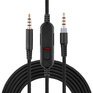 适用于ZhuAudio竹林鸟玄武ZG2耳机麦克风耳机线喇叭单元 编织线/音量调节+麦克风开关 线 竹林鸟玄武ZG2耳机