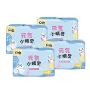 茵茵元気小精灵拉拉裤XXXL码38片*4包夜用透气婴儿纸尿裤夏季尿不湿