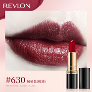 露华浓丽采保湿滋润唇膏女士哑光黑管口红4.2g不掉色美妆化妆品女彩妆 630#牛血色（奶油质地）