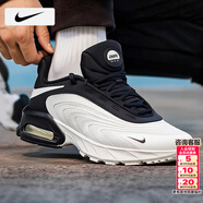 耐克（NIKE）男鞋 25冬季新款运动鞋休闲鞋AIR MAX气垫鞋网面鞋缓震透气跑步鞋 101-黑白撞色/晒图退10 40.5 （内长255mm）