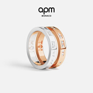 APM Monaco  TOI MOI摩斯密码情侣戒指玫瑰金对戒 银白色&玫瑰金 048（建议拍小一码）
