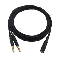 适用于ZhuAudio竹林鸟玄武ZG2耳机麦克风耳机线喇叭单元 分线器/编织线 线长200cm 竹林鸟玄武ZG2耳机