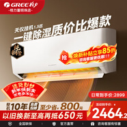 格力（GREE）空调大1匹/1.5匹挂机天仪新一级能效变频冷暖高温自清洁 节能省电家电国家补贴壁挂式卧室空调挂机 天仪 1.5匹 新一级能效适用面积16-20㎡