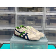 鬼冢虎（Onitsuka Tiger JP）亚瑟士小白鞋Onitsuka鬼冢虎头层皮面休闲夏季一脚蹬帆布板鞋运动 巴世光皮面新-皮面 42.5