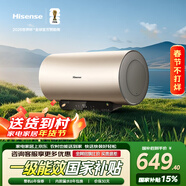 海信（Hisense）2200W一级能效免换镁棒60升家用电热水器出租房ES60-W1513TP京东自营上门安装以旧换新国家补贴15%