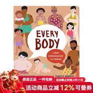 英文原版 First Conversations系列 Together: A First Conversation About Love/bodies 纸板书 儿童自我认知成长绘本 Every Bod