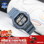 卡西欧（CASIO） 男表女表卡西欧手表男女情侣表学生时尚运动表太阳能双显电子表 WS-1400H-2AV新色雾霾蓝 10年电量