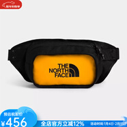 北面（THE NORTH FACE）腰包男女户外运动旅行多功能胸包斜挎包 轻盈骑行秋季轻便耐磨 Summit Gold-TNF Black one size