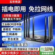 祝余随身wifi全国通用无线路由器移动随行流量手机笔记本通用上网卡卡托ufi直插网 【工业级企业/家用无线宽带】插电上网+全国通用