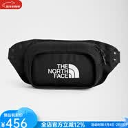 北面（THE NORTH FACE）腰包男女户外运动旅行多功能胸包斜挎包 轻盈骑行秋季轻便耐磨 TNF BLACK one size