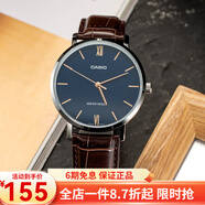 卡西欧（CASIO） 卡西欧(CASIO)男表 简约商务运动石英手表男送男友礼物 MTP-VT01L-2B