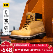 卡特（CAT）经典大黄靴马丁靴男鞋牛皮面固特异户外工装靴P725756P1EDC25 经典款 42