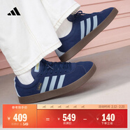 adidas「T头鞋」VL COURT 2.0复古休闲板鞋德训鞋阿迪达斯轻运动   深蓝/浅蓝/树脂黄 (推荐女生选小半码)   41