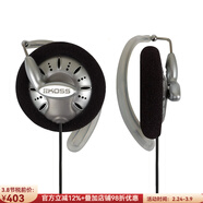 Koss 高斯 KSC75 便携式立体声 挂耳式耳机 轻便舒适护耳高保真夹式 时尚超轻 复古风格 3.5mm插孔