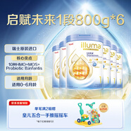 惠氏（Wyeth）启赋未来 10HMO 进口婴幼儿奶粉 1段 新生儿 0-6月 800g*6/箱装 