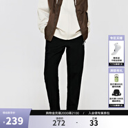 卡帕（Kappa）男裤背靠背针织运动裤男春秋新款男款休闲卫裤男士裤子KPGGAAK01D 【修身/运动/轻盈】黑色-990A 秋冬款 XL （推荐尺码180/88A）