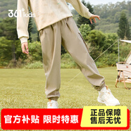 361°童装男童梭织长裤2026春秋新款中大童运动休闲裤子 风滚草 150 cm