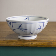 和风四季釉下彩日式餐具高颜值饭碗面碗汤碗陶瓷碗拉面碗小吃碗甜品碗好看 汤碗1200ml(竹影斑驳） 7.8英寸
