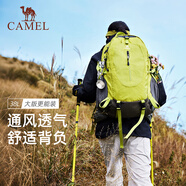 骆驼（CAMEL）登山包户外背包旅行背包登山双肩包徒步背包 果绿色