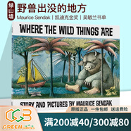英文原版 Where The Wild Things Are 野兽出没的地方 英国版 野兽国 吴敏兰书单 凯迪克金奖绘本 Maurice Sendak莫里斯桑达克 绿山墙